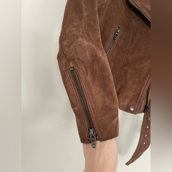 Blank NYC Brown Leather Jacket - Picture 13 of 15